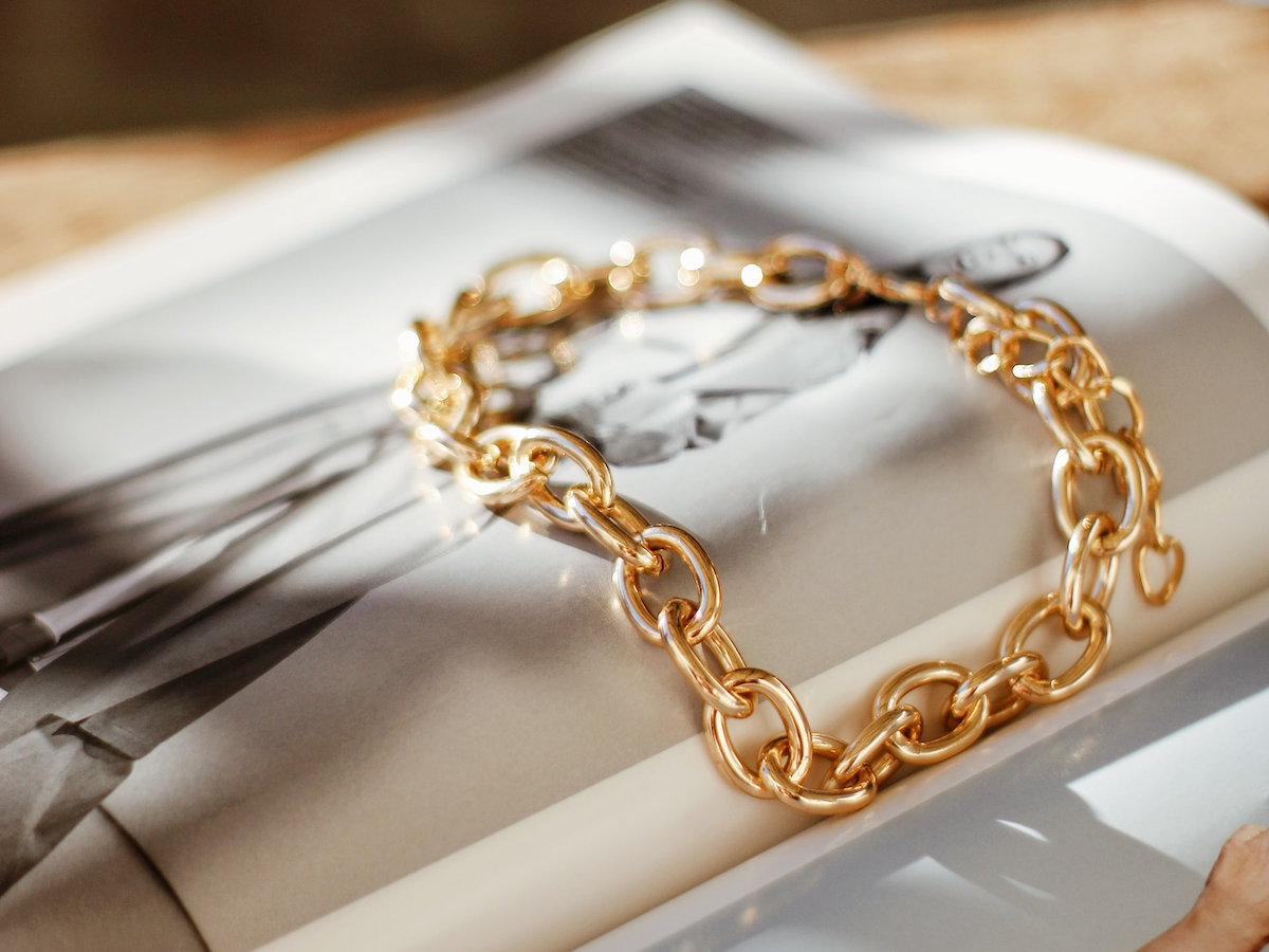 The perfect gold bracelet that is timeless and the perfect accessory to add in your style.
